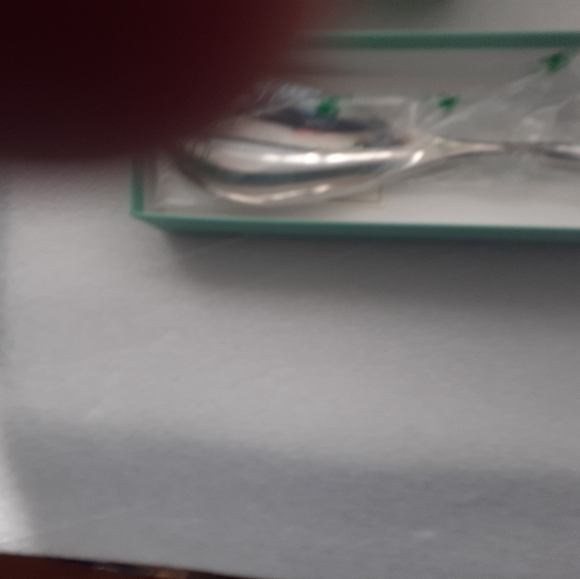 Ercuis Paris Salade Mezzo Silver Plate Serving Spoon New in Box - Picture 2 of 5